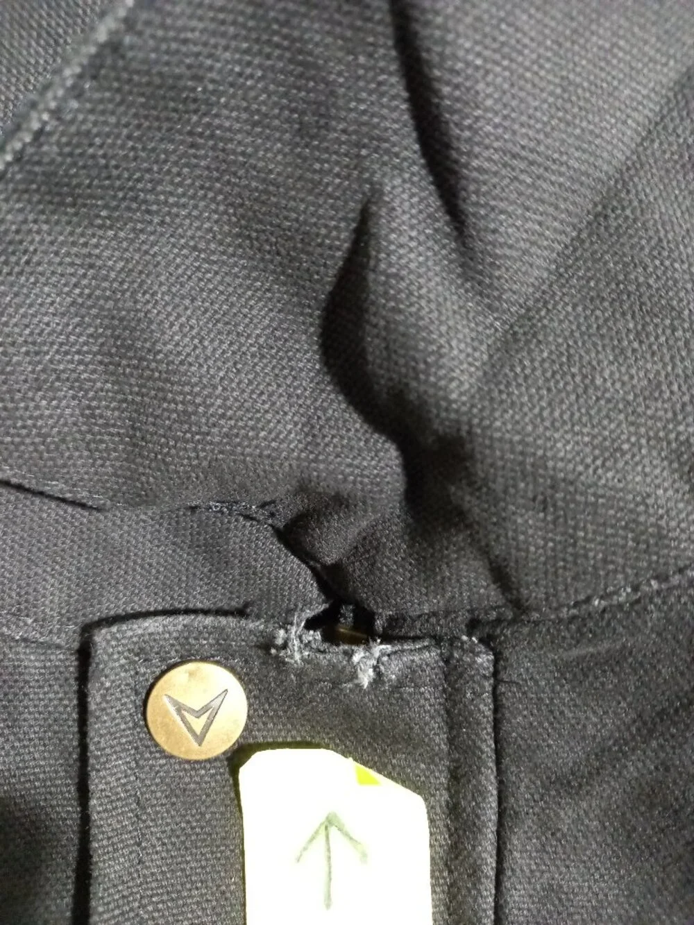 CANVAS CONCEALED CARRY JACKET - Black | XL - Picture 6 of 8